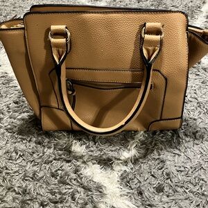 Forever 21 Tan Satchel Bag